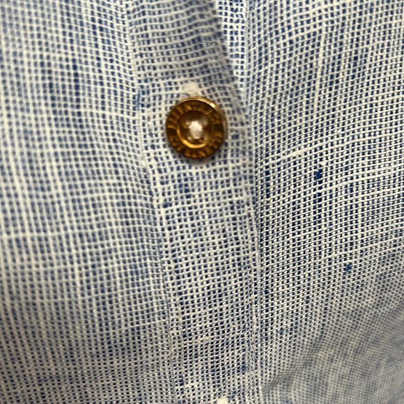 Linen ladies blouse M - Picture 4 of 4